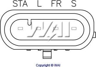 WAI D200XHD - REGULATOR ALTERNATORA TRANSPO