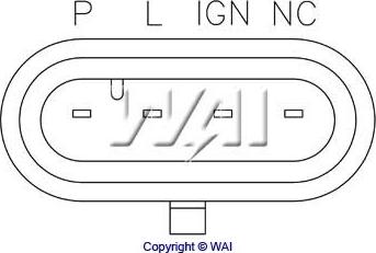 WAI D2198 - REGULATOR ALTERNATORA TRANSPO