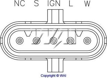 WAI IB558 - REGULATOR ALTERNATORA TRANSPO