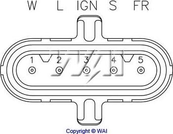 WAI IB297 - REGULATOR ALTERNATORA TRANSPO