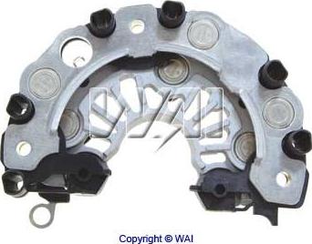 WAI IBR229 - PROSTOWNIK ALTERNATORA TRANSPO