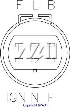 WAI IN589 - REGULATOR ALTERNATORA TRANSPO