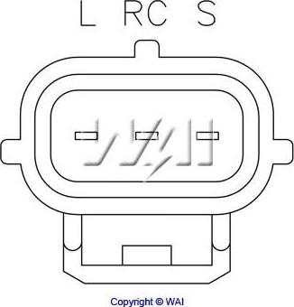WAI IN6601 - REGULATOR ALTERNATORA TRANSPO