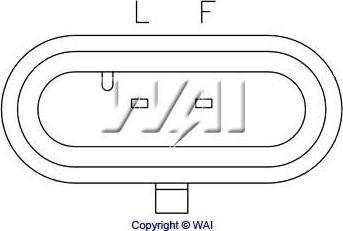 WAI IN6009 - REGULATOR ALTERNATORA TRANSPO