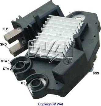 WAI M575 - REGULATOR ALTERNATORA TRANSPO
