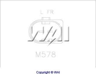 WAI M578 - REGULATOR ALTERNATORA TRANSPO