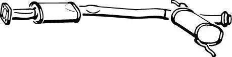Walker 98755 - Rura wydechowa