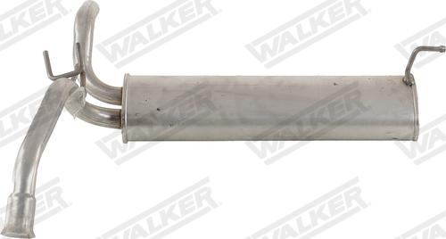 Walker 24617 - Tłumik układu wydechowego tył