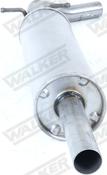 Walker 24058 - Tłumik układu wydechowego środkowy
