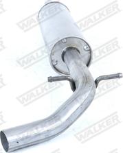 Walker 24058 - Tłumik układu wydechowego środkowy