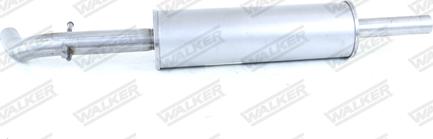 Walker 24058 - Tłumik układu wydechowego środkowy