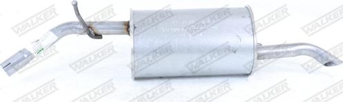 Walker 25301 - Tłumik układu wydechowego tył