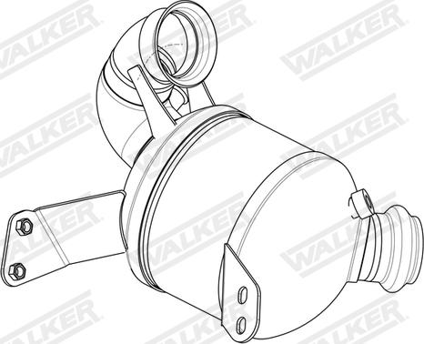 Walker 28920 — Katalizator