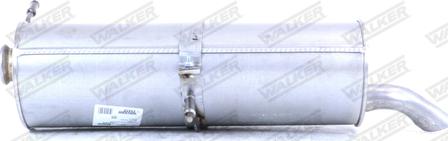 Walker 23422 - Tłumik układu wydechowego tył