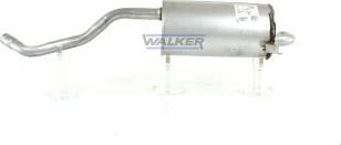 Walker 23081 - Tłumik układu wydechowego