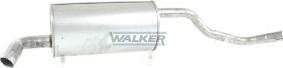 Walker 23081 - Tłumik układu wydechowego