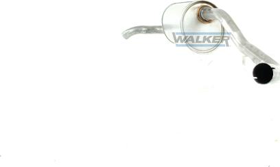 Walker 23081 - Tłumik układu wydechowego