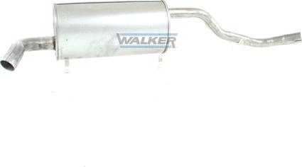 Walker 23081 - Tłumik układu wydechowego
