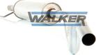 Walker 23139 - Tłumik układu wydechowego