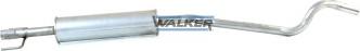 Walker 23139 - Tłumik układu wydechowego