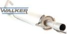 Walker 23254 - Tłumik układu wydechowego środkowy