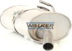 Walker 23289 - Tłumik układu wydechowego