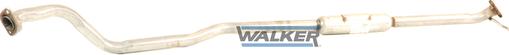 Walker 23284 - Tłumik układu wydechowego środkowy