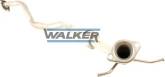 Walker 23284 - Tłumik układu wydechowego środkowy
