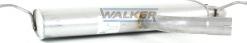 Walker 23278 - Tłumik układu wydechowego tył