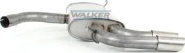Walker 23278 - Tłumik układu wydechowego tył