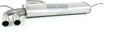 Walker 23278 - Tłumik układu wydechowego tył