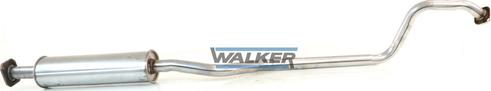 Walker 22608 - Tłumik układu wydechowego środkowy