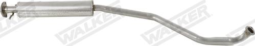 Walker 22815 - Tłumik układu wydechowego środkowy