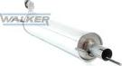 Walker 72382 - Tłumik układu wydechowego środkowy