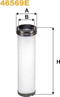WIX Filters 46569E — Filtr powietrza wtórnego