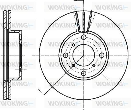 Maxgear 19-2533 - TARCZA HAM. SUZUKI P. BALENO