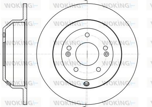 Maxgear 19-2371 - TARCZA HAM. HYUNDAI T. SANTA FE 06-
