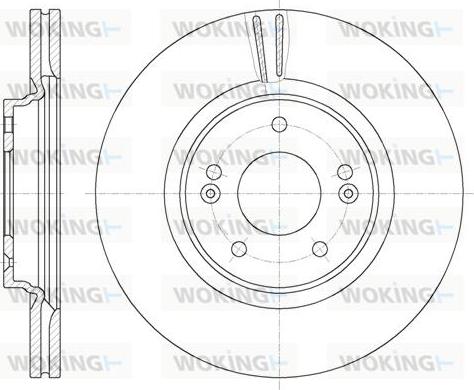 Textar 92291703 - TARCZA HAM. HYUNDAI T. I30 1.0-1.6 CRDI 16-