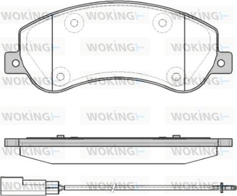 Textar 2448401 - KLOCKI HAM. FORD P. TRANSIT06-