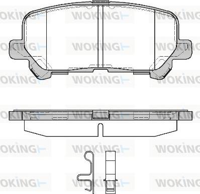 Textar 2543401 - KLOCKI HAM. HONDA T. ODYSSEY-PILOT 3.5 4WD 08-