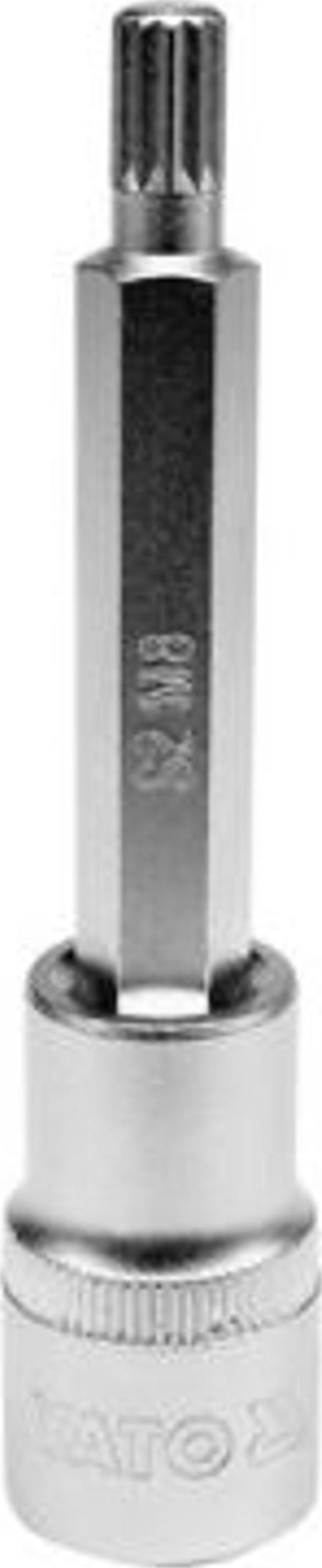 YATO YT-04352 - KLUCZ TRZPIENIOWY SPLINE 1-2 M8 L100MM