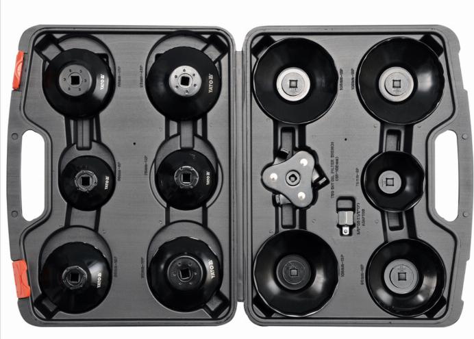 YATO YT-0594 - KLUCZE DO FILTRA OLEJU 13 SZT NASADOWE