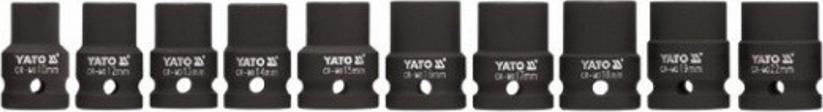 YATO YT-1025 - ZESTAW NASADEK UDAROWYCH 1-2. 10-22MM. 10 CZ