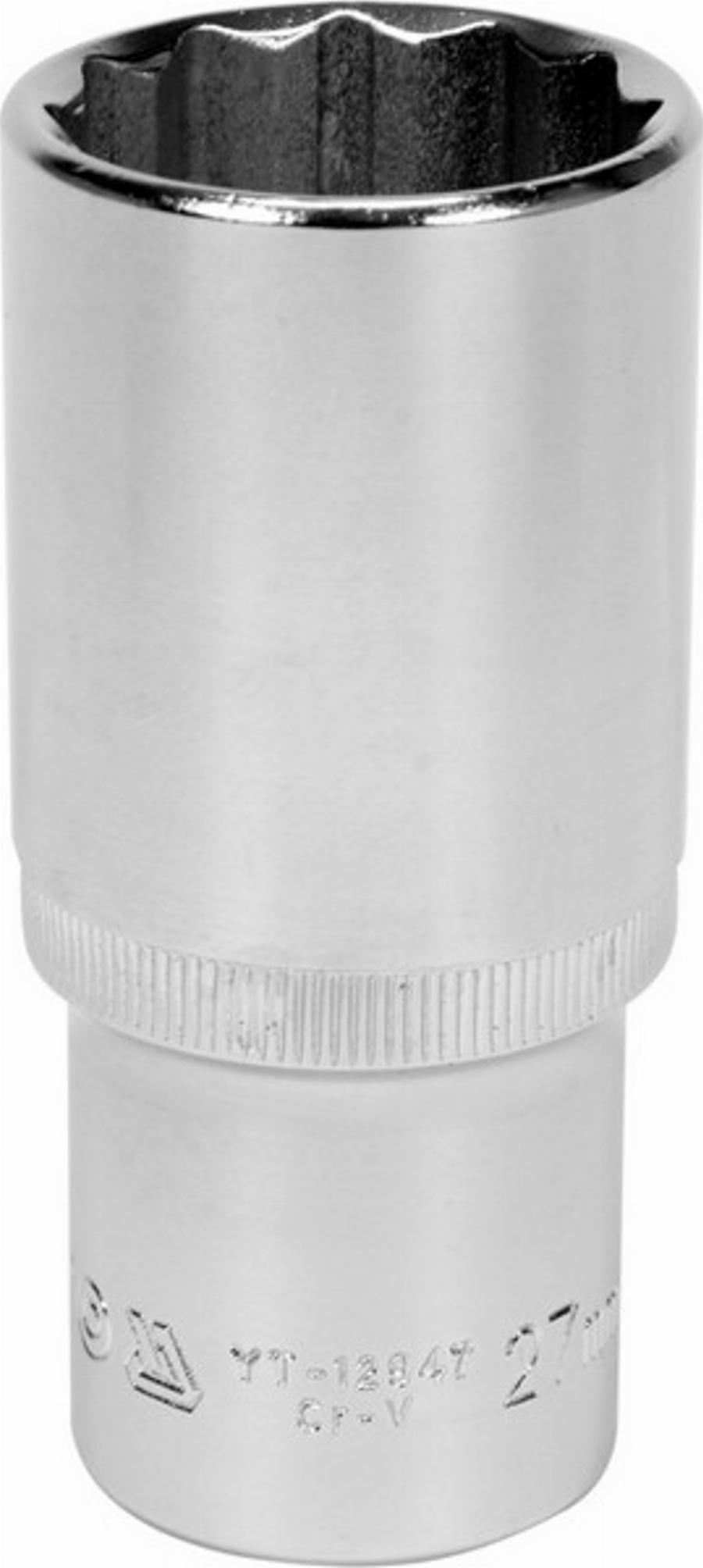 YATO YT-12947 - NASADKA 1-2 27 MM 12-KĄTNA DŁUGA