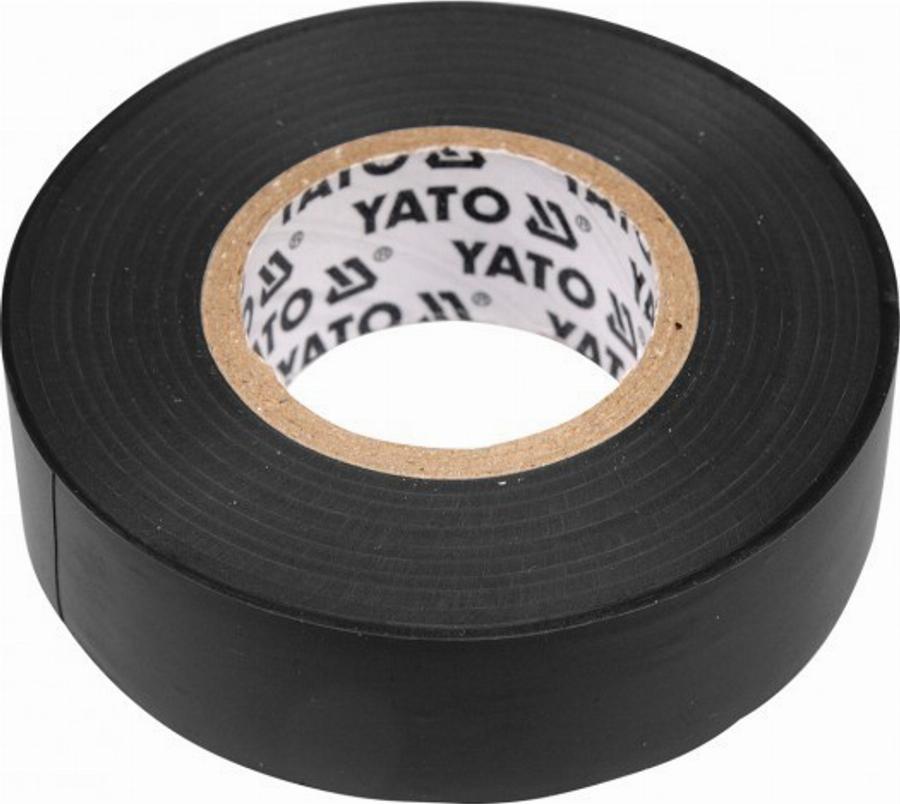 YATO YT-8165 - TAŚMA ELEKTROIZOLACYJNA 19MMX20M CZARNA