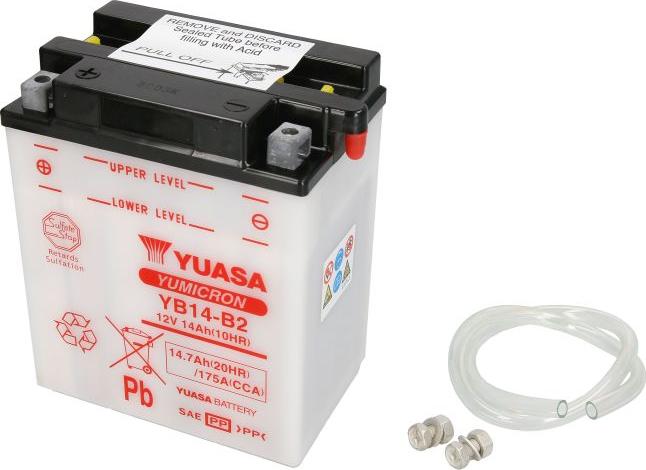 Yuasa YB14-B2 — Akumulator