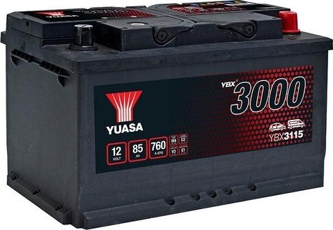 Yuasa YBX3115 — Akumulator