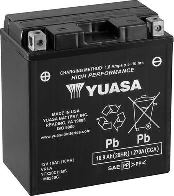 Yuasa YTX20CH-BS — Akumulator