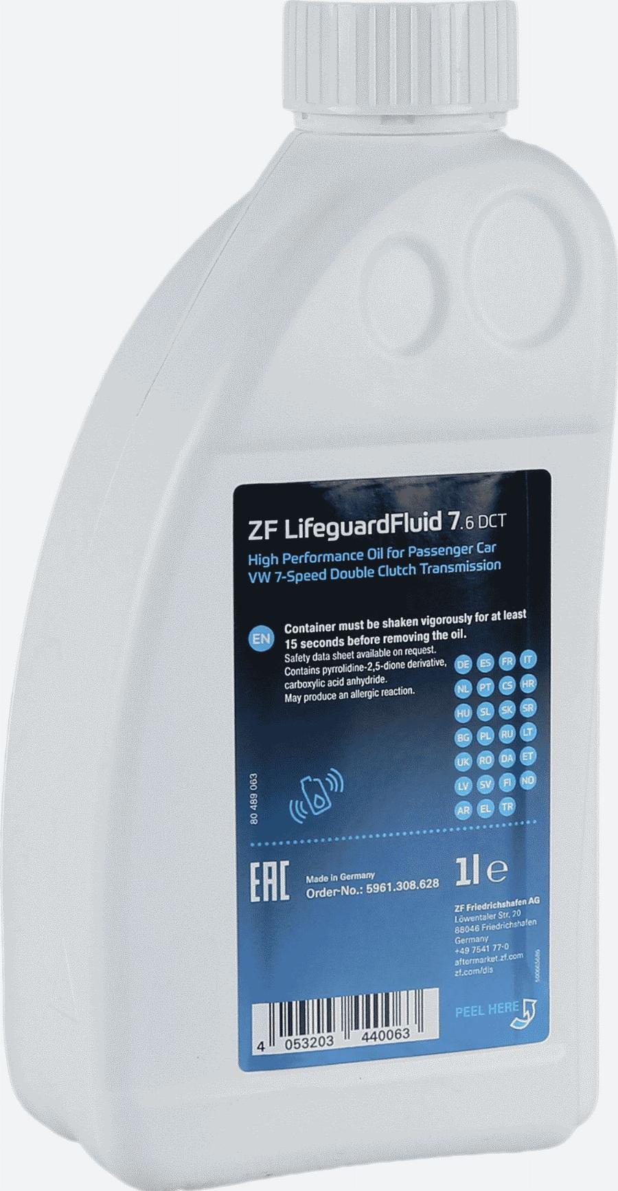 ZF 5961.308.628 - OLEJ ZF LIFEGUARDFLUID 7.6 DCT 1L