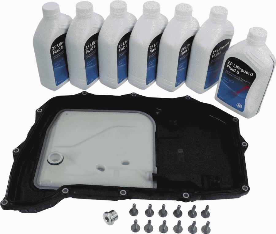 ZF 1103.298.113 — Zestaw części, wymiana oleju w automatycznej skrzyni biegów
